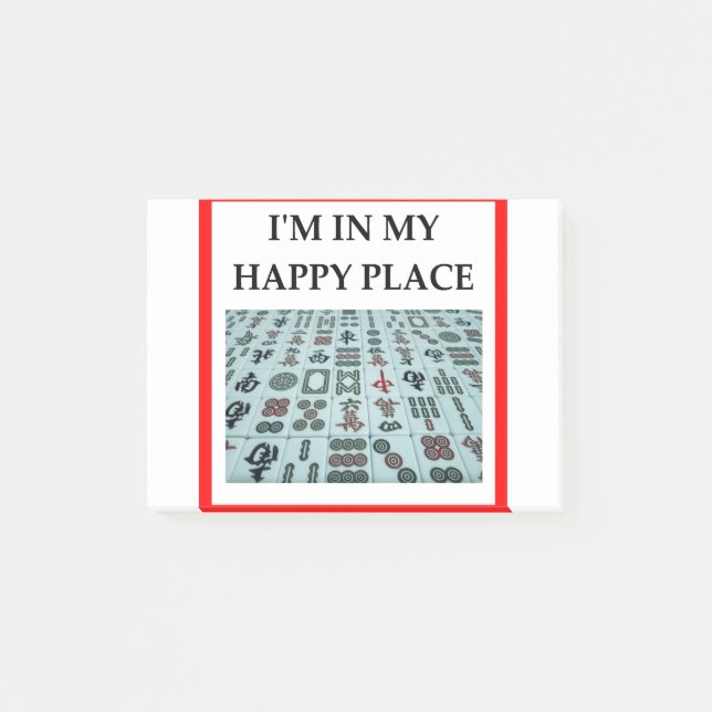 Notas Post-it® mahjong (Anverso)