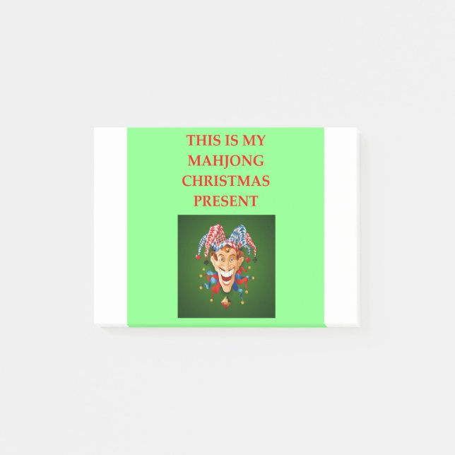 NOTAS POST-IT® MAHJONG (Anverso)