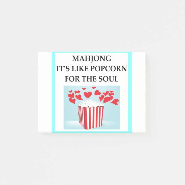 NOTAS POST-IT® MAHJONG (Anverso)