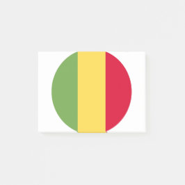 Notas Post-it® Mali Flag