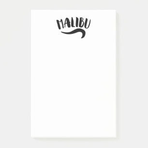 Notas Post-it® Malibu California