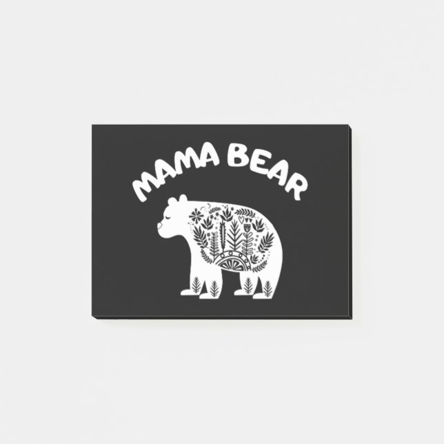 Notas Post-it® Mama Bear (Anverso)