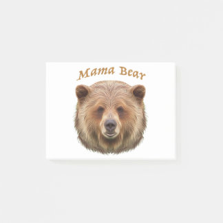 Notas Post-it® Mama Bear