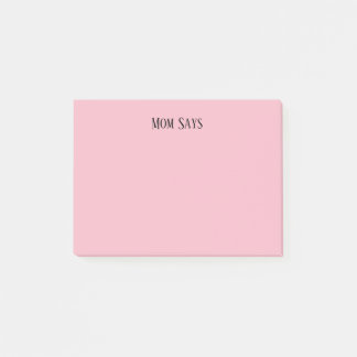 Notas Post-it® Mamá dice