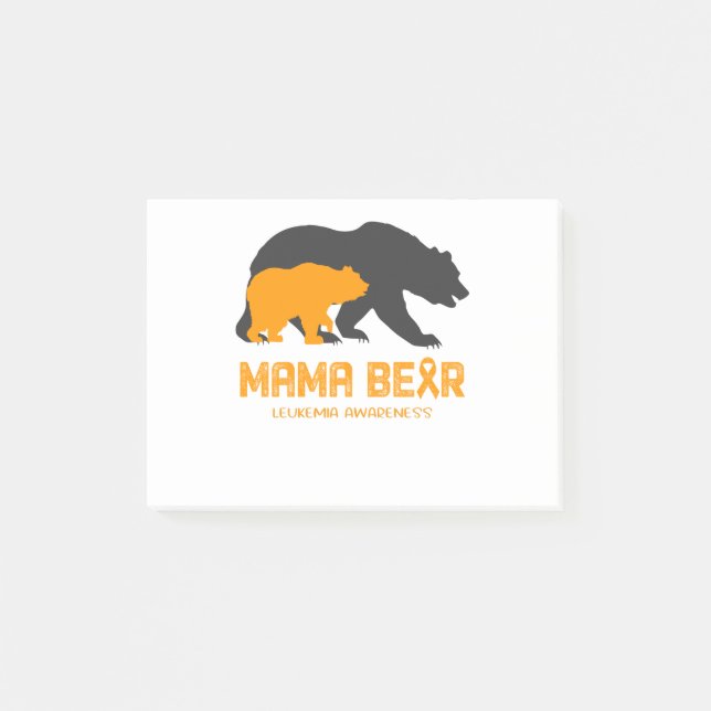 Notas Post-it® Mamá sufre leucemia (Anverso)