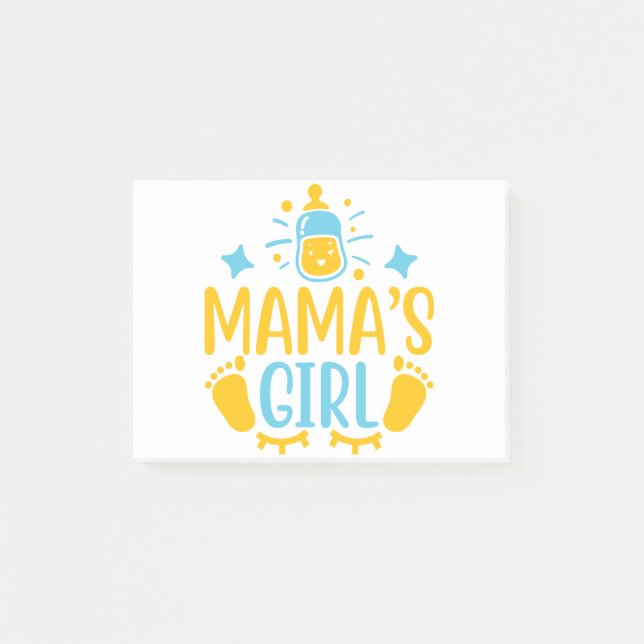 Notas Post-it® Mama's Girl (Anverso)