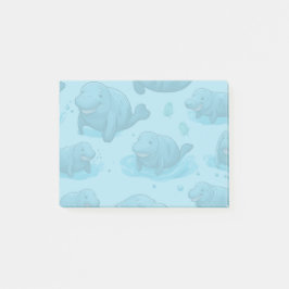 Notas Post-it® Manatees cómicos