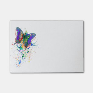 Notas Post-it® mancha de mariposa