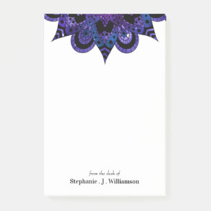 Notas Post-it® Mandala Galaxy Name Post-It Notes