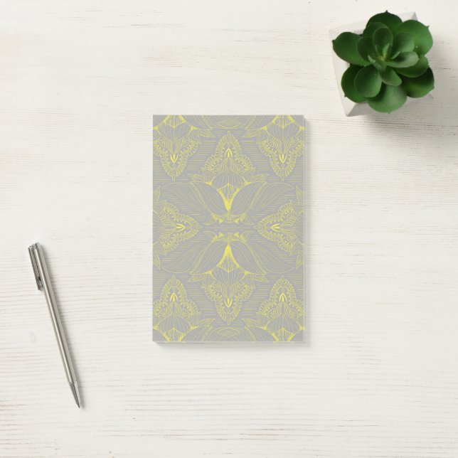 Notas Post-it® Mandalas de flores 4 (Oficina)