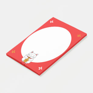 Notas Post-it® Maneki Neko