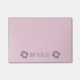 Notas Post-it® Manera de ir, uno mismo