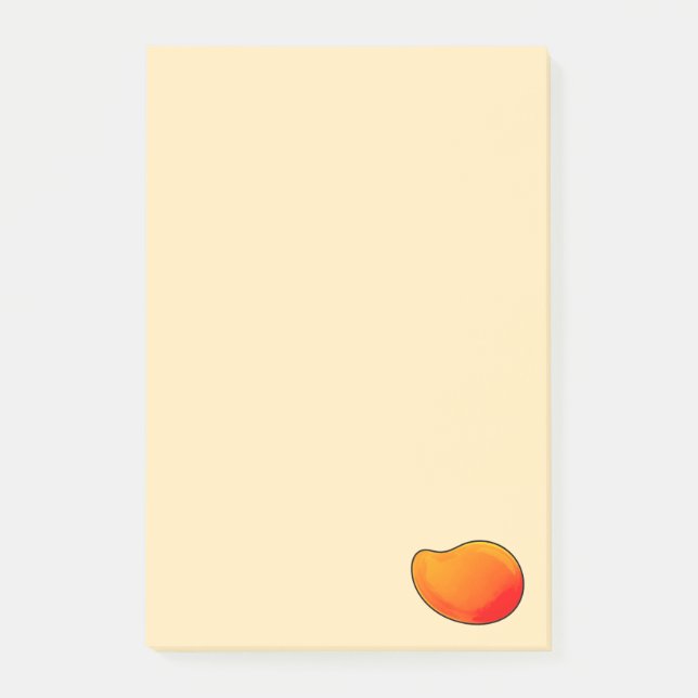 Notas Post-it® Mango - Colección de Frutas - (Anverso)