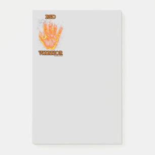Notas Post-it® Mano/Flames...RSD