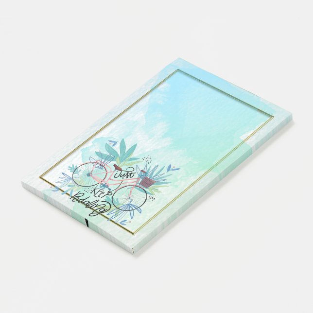 Notas Post-it® Mantener el pedal (En perspectiva)