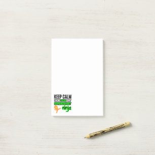 Notas Post-it® Mantener la calma EXCELlent SPREADSHEET NINJA