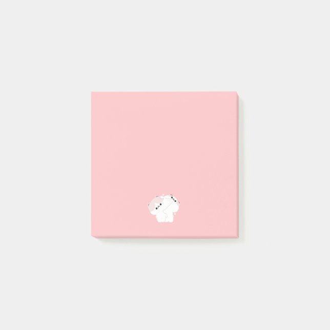 Notas Post-it® Manx Cat Couple (Anverso)