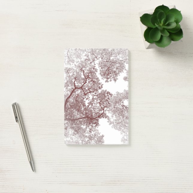 Notas Post-it® Mapa de árboles 4 (Oficina)