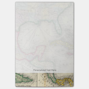 Notas Post-it® Mapa de México, America Central
