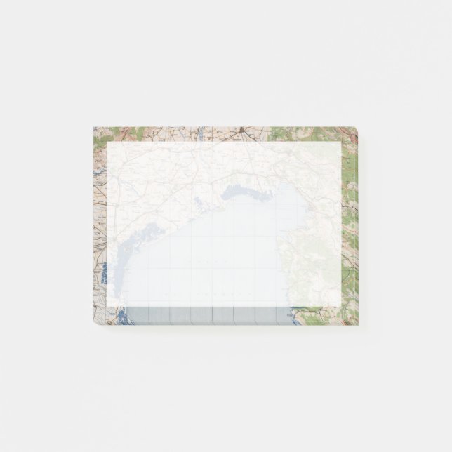 Notas Post-it® Mapa de Venecia, Italia (Anverso)