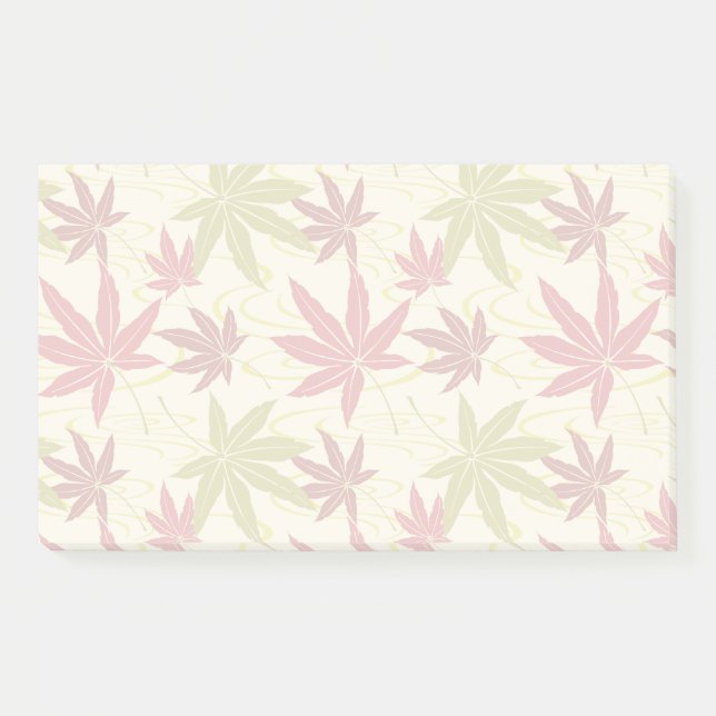 NOTAS POST-IT® MAPLA JAPONESA (CREME) (Anverso)