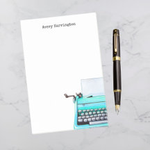 Máquina de escribir retro Vintage personalizado de
