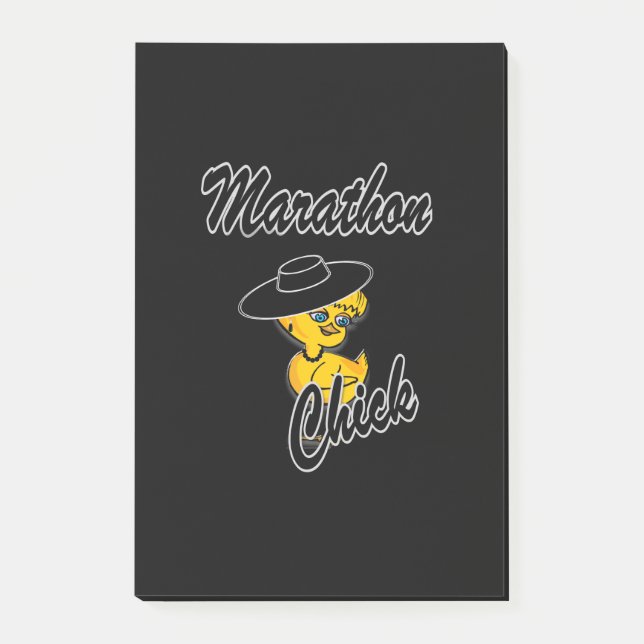 Notas Post-it® Marathon Chick #4 (Anverso)