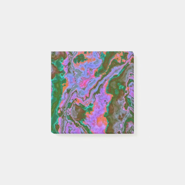 Notas Post-it® Marble agrio (Anverso)