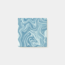 Notas Post-it® Marble azul