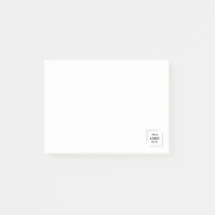 Notas Post-it® Marcado Corporativo Empresarial Tu Logo Moderno