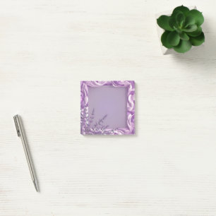 Notas Post-it® Marco floral abstracto
