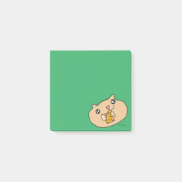 Notas Post-it® Marea verde animal Mascota kawaii