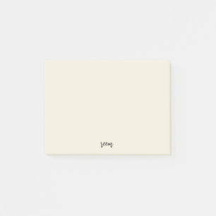 Notas Post-it® marfil simple