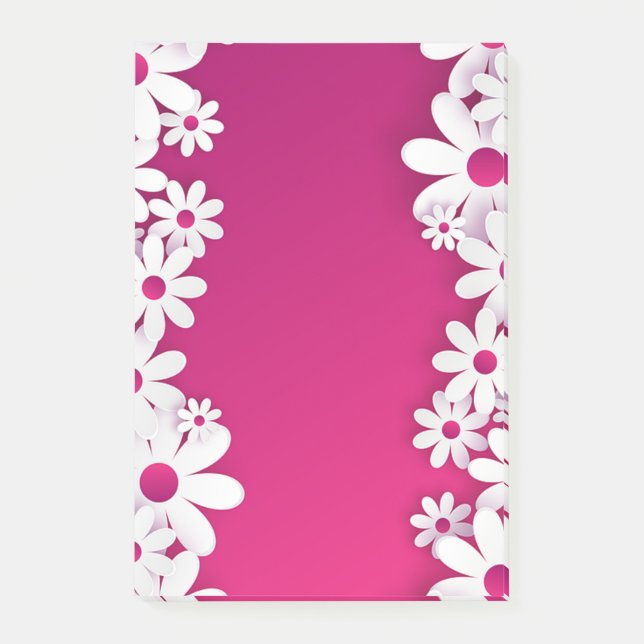 Notas Post-it® Margaritas (Anverso)