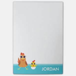 Notas Post-it® Maria y bandido los pollos