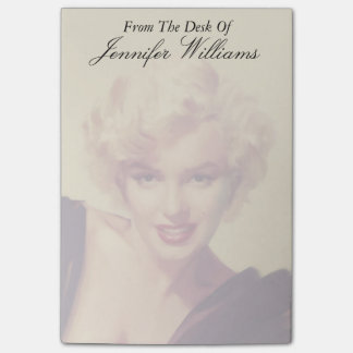 Notas Post-it® Marilyn en negro