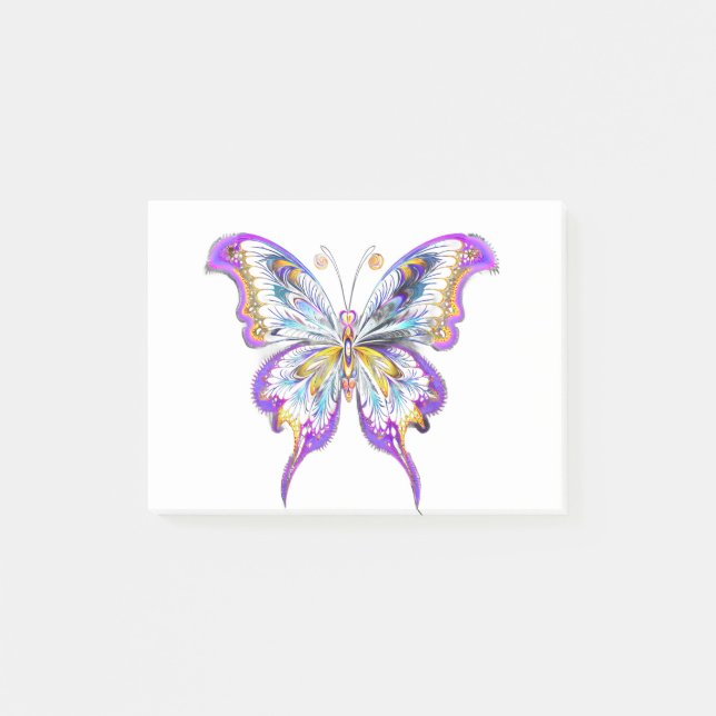Notas Post-it® Mariposa (Anverso)