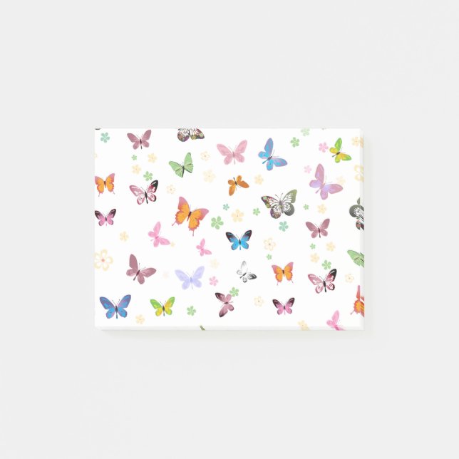 Notas Post-it® Mariposa 2 (Anverso)