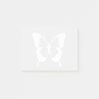 Notas Post-it® Mariposa blanca