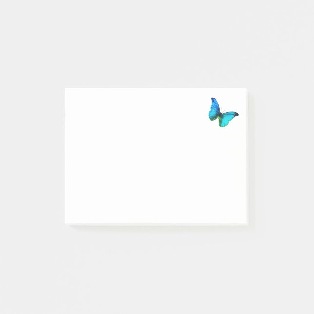 Notas Post-it® Mariposa elegante (Anverso)