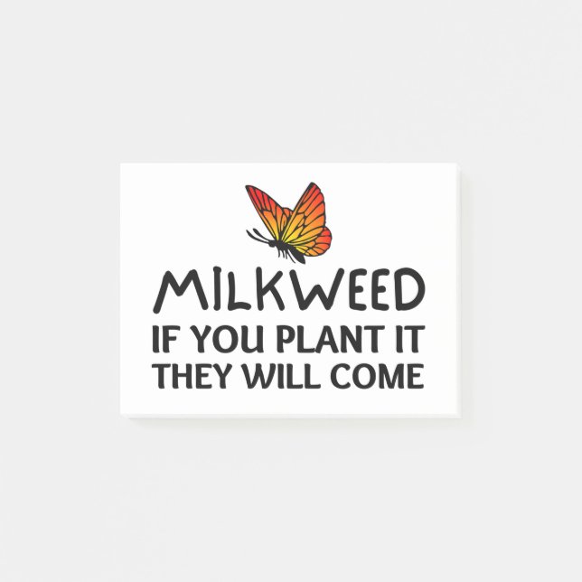 Notas Post-it® Mariposa monarca (Anverso)