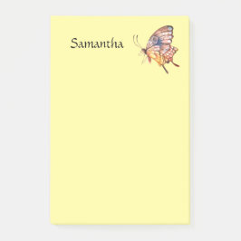 Notas Post-it® Mariposa personalizada 4x6