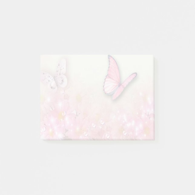 Notas Post-it® Mariposas (Anverso)