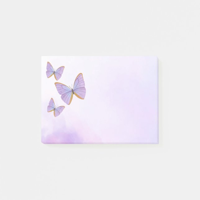 Notas Post-it® Mariposas (Anverso)