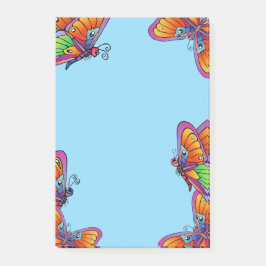 Notas Post-it® Mariposas y mariposas