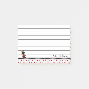 Notas Post-it® Mariquita alineada