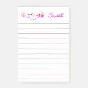 Notas Post-it® Mariquita con cola divertida personalizada