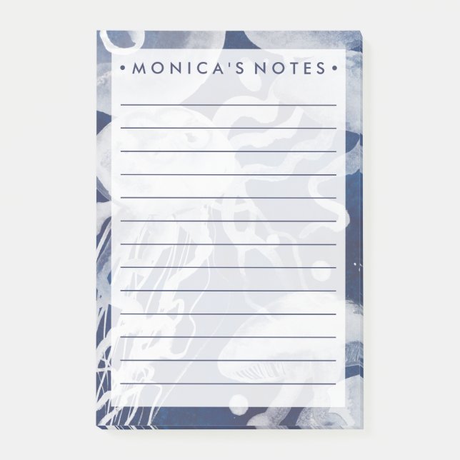 Notas Post-it® Mariscas en el fondo de la marina (Anverso)