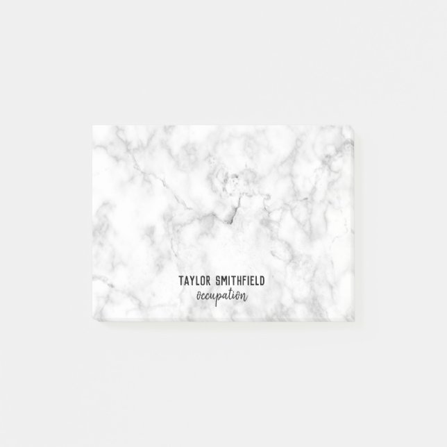 Notas Post-it® Mármol (Anverso)