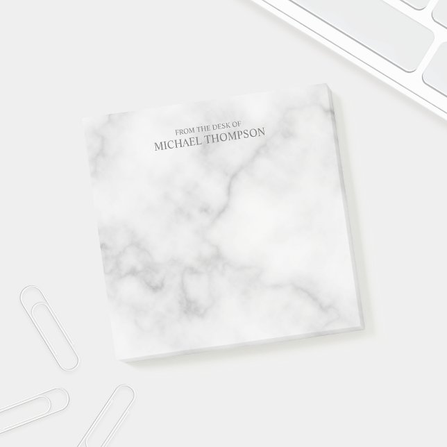 Notas Post-it® Mármol blanco profesional (Subido por el creador)